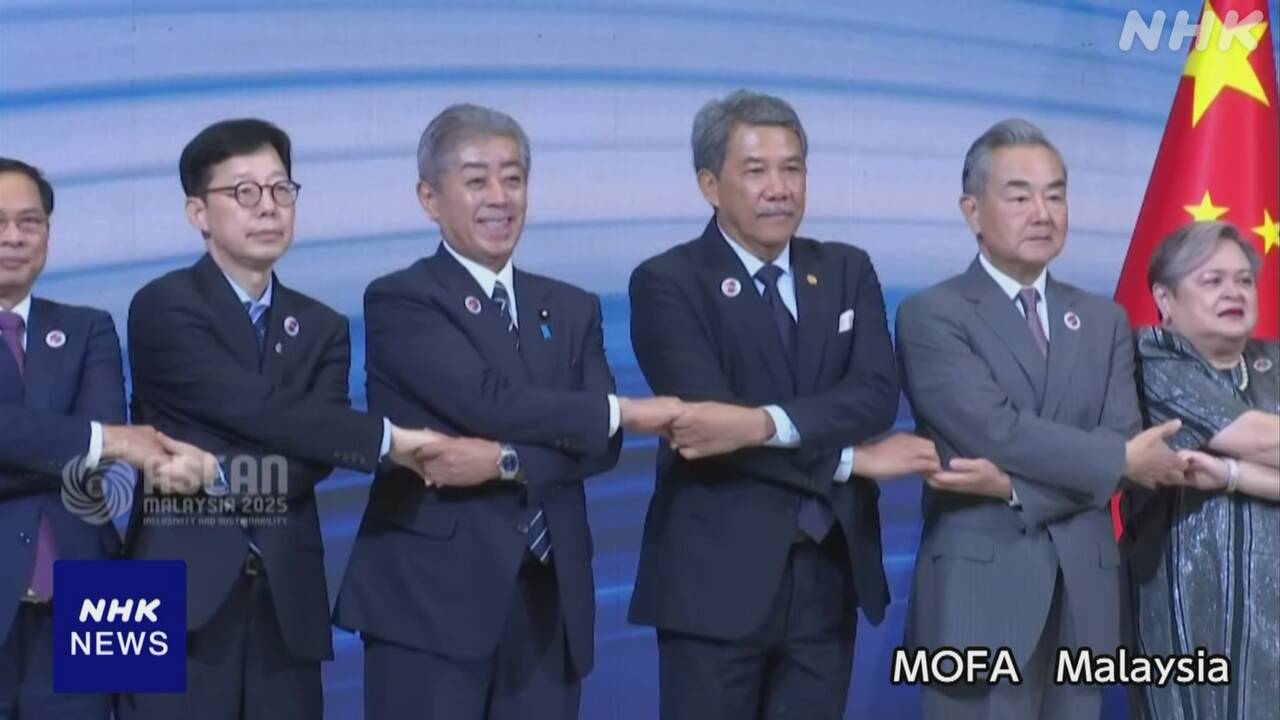 aseanと日中韓外相会議-岩屋外相“経済や防災など協力深める”-|-nhk