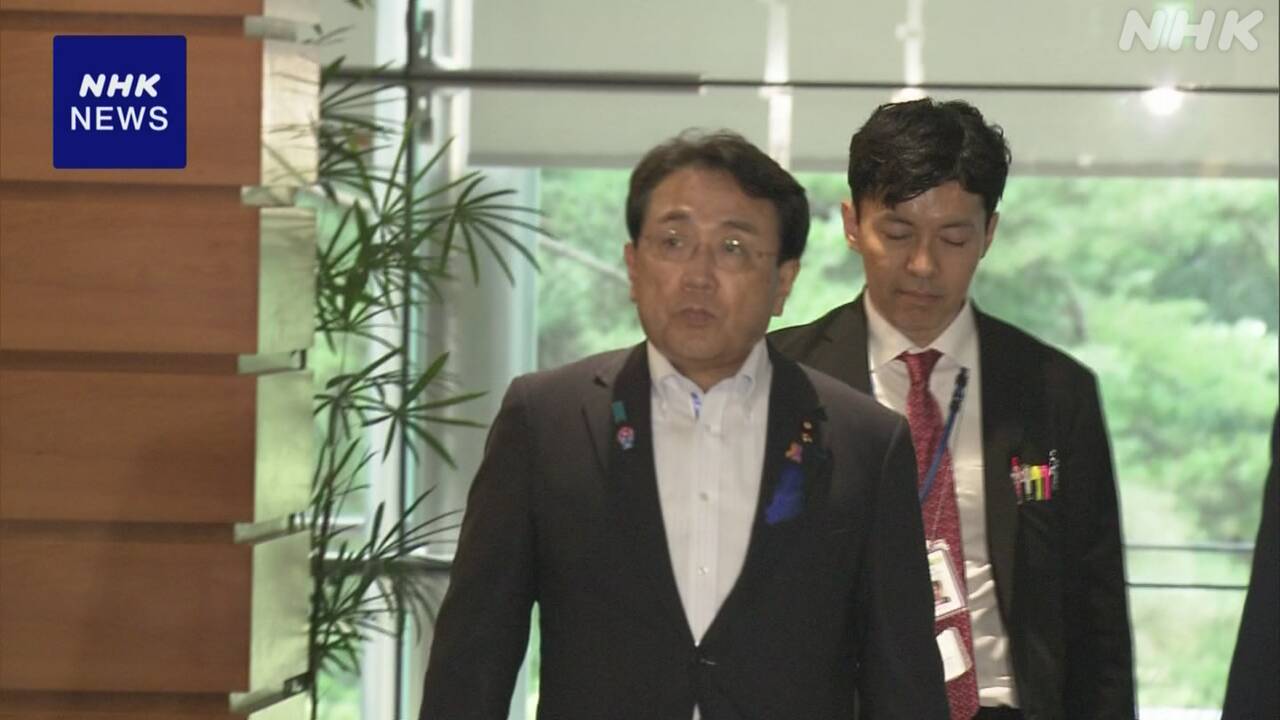 赤澤経済再生相-米の関税めぐり林官房長官と意見交換-|-nhk