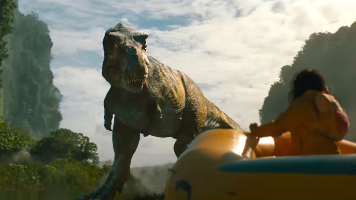 さて、t-rexは本当に泳ぐことができますか？専門家によると、そのジュラシックワールドの再生シーンの背後にある科学はジュラシックパークからリサイクルされました