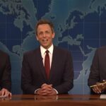 snlで発射されたショット？セス・マイヤーズは40歳になることについての彼の見解を共有しています。