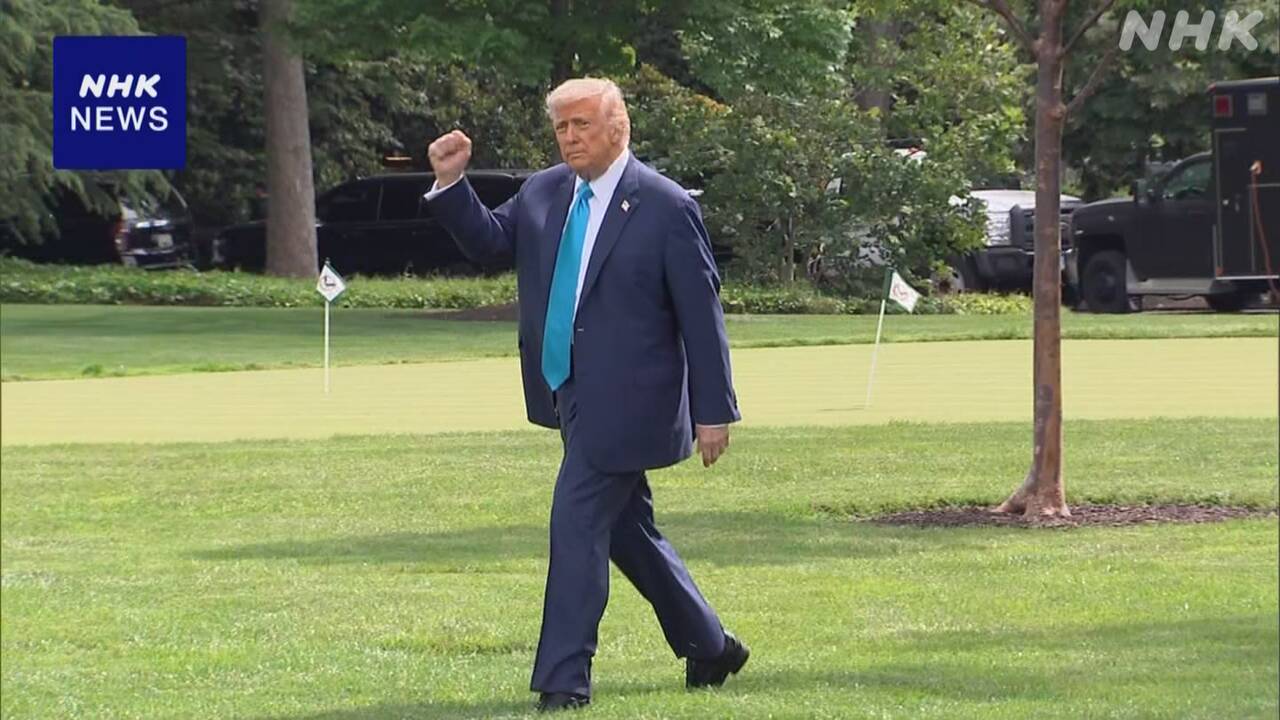 “トランプ大統領-ウクライナに新たな資金の拠出検討”-米報道-|-nhk