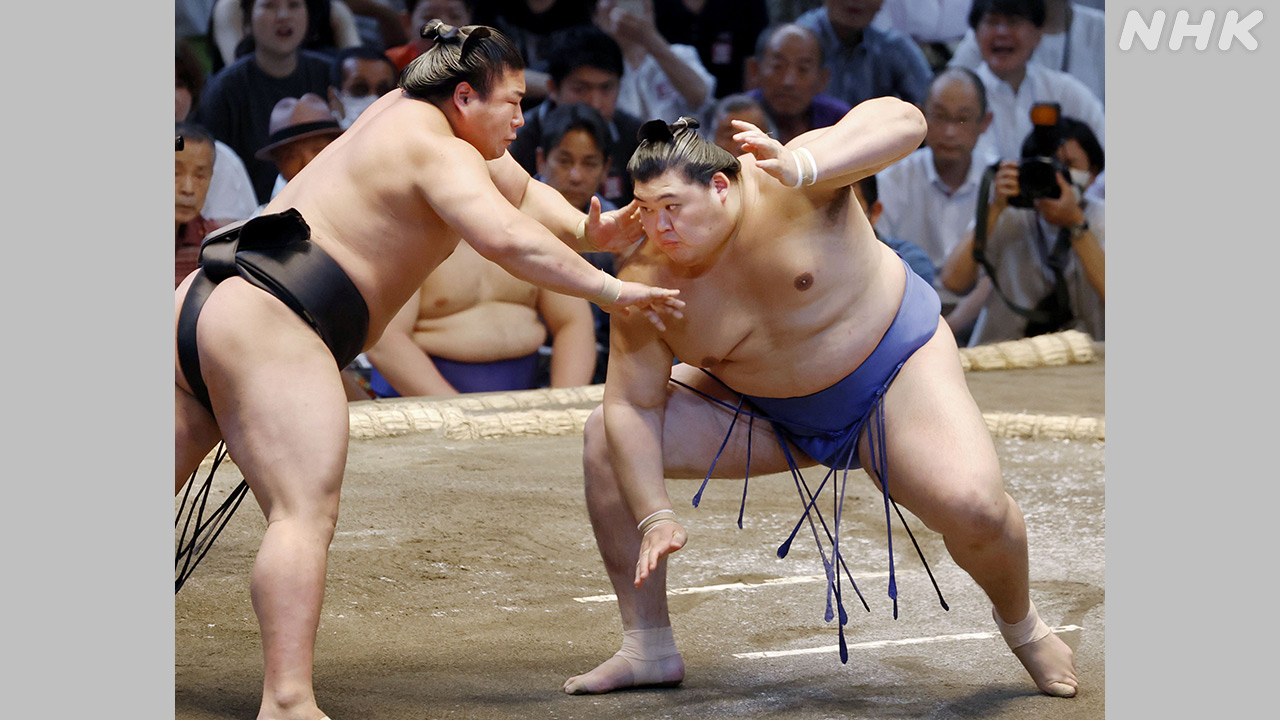 大相撲名古屋場所3日目-横綱-大の里は3連勝-豊昇龍は2連敗-|-nhk