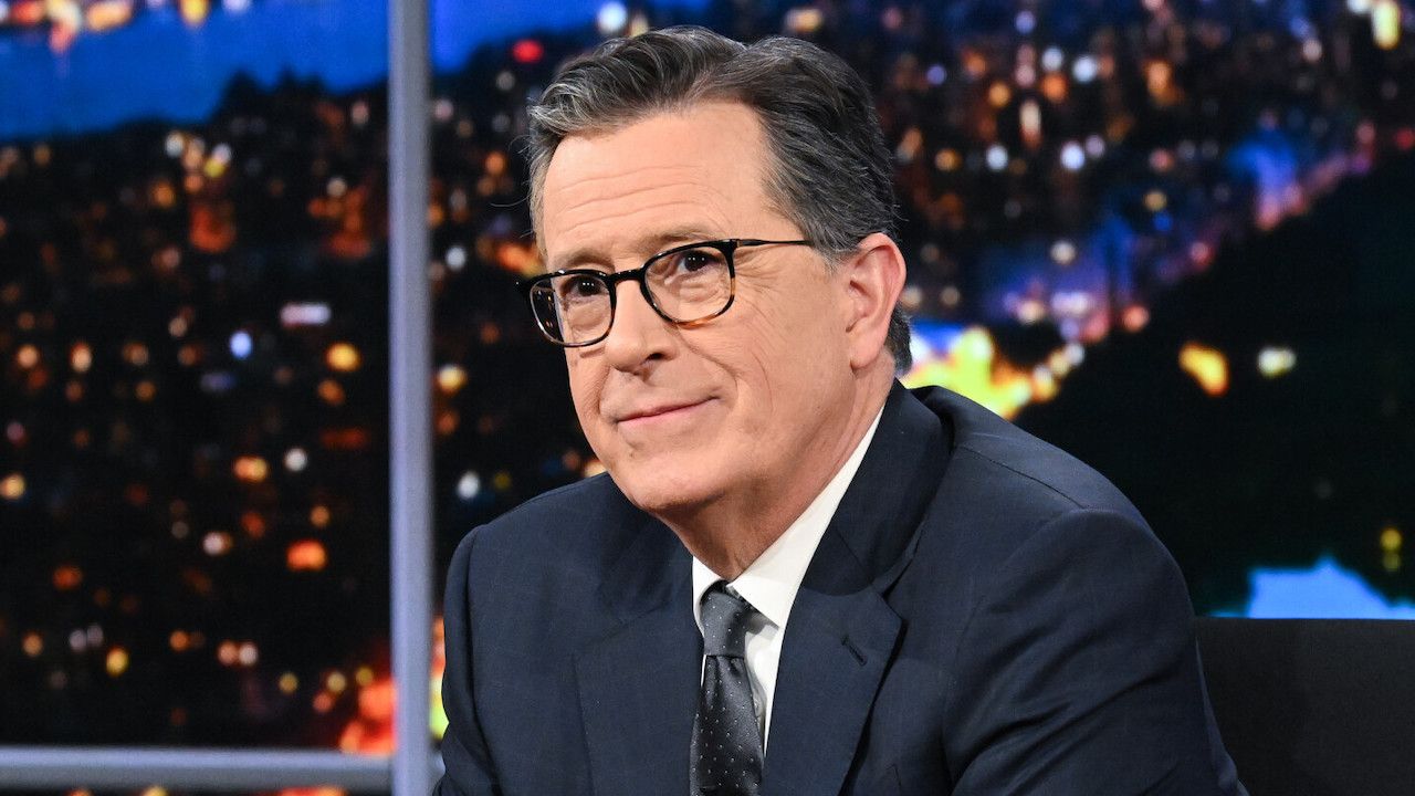 レイトショーはcbsキャンセルショッカーで善のために終わります、そして私はスティーブン・コルバートととても一生懸命に関係しています
