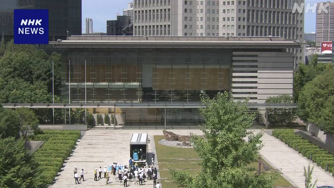 除染で取り除かれた土-首相官邸の敷地内に-全国初の再生利用-|-nhk