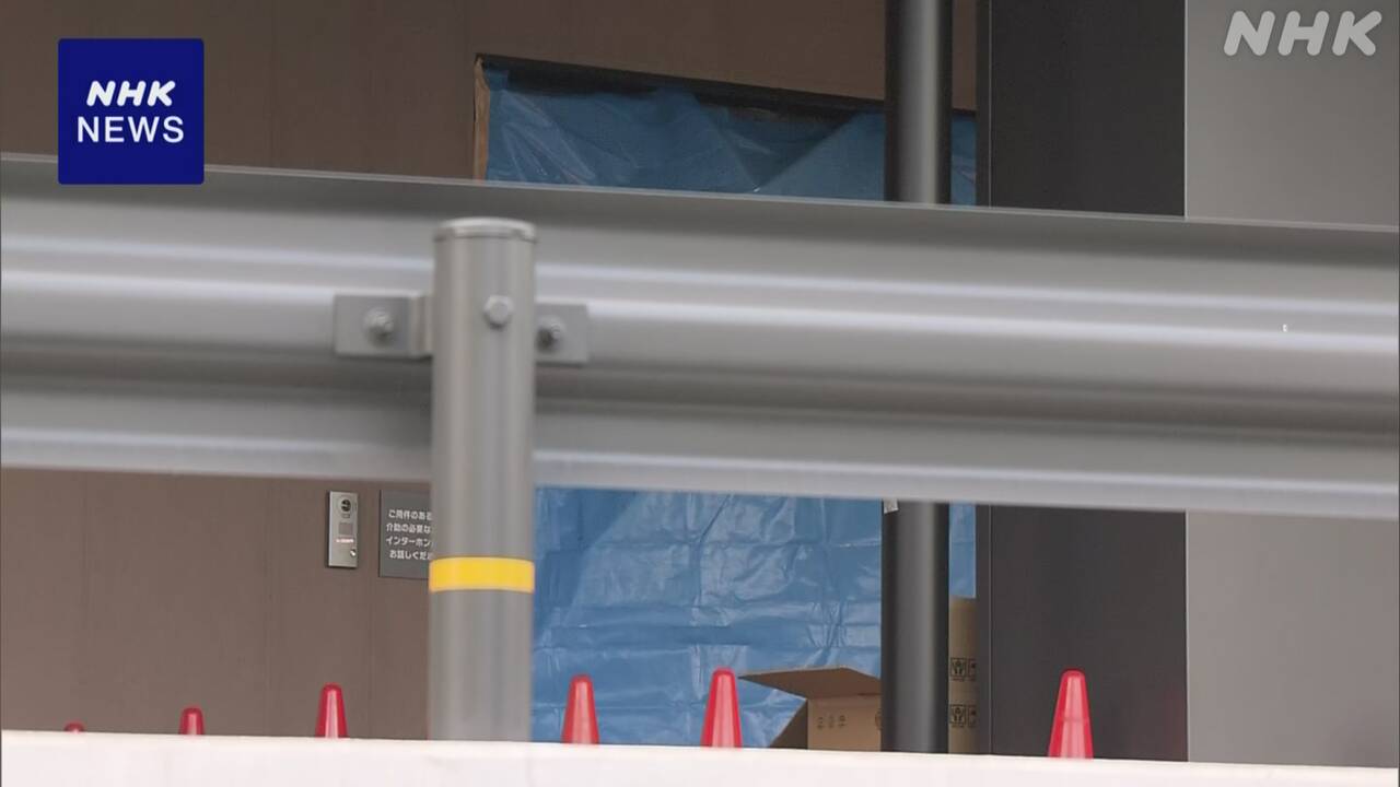 大阪-病院に車突っ込む-74歳の運転手が死亡-|-nhk