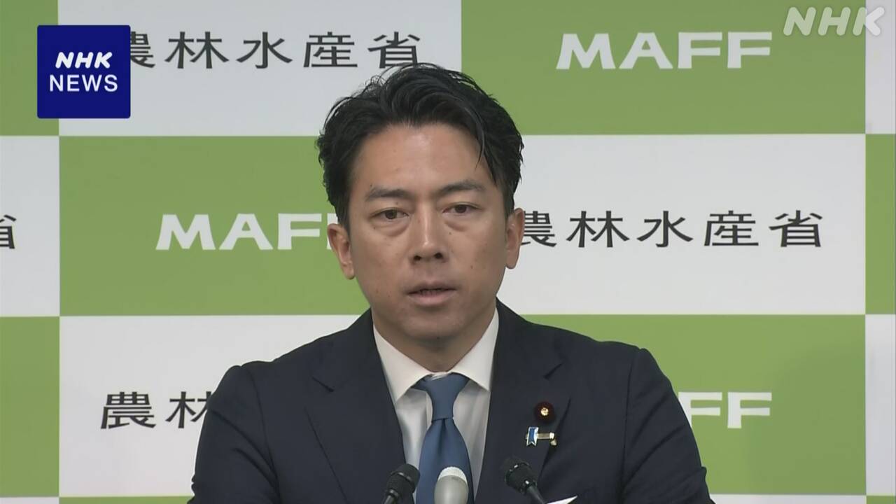小泉農相“参院選-目標未達を重く受け止めるべき”-|-nhk