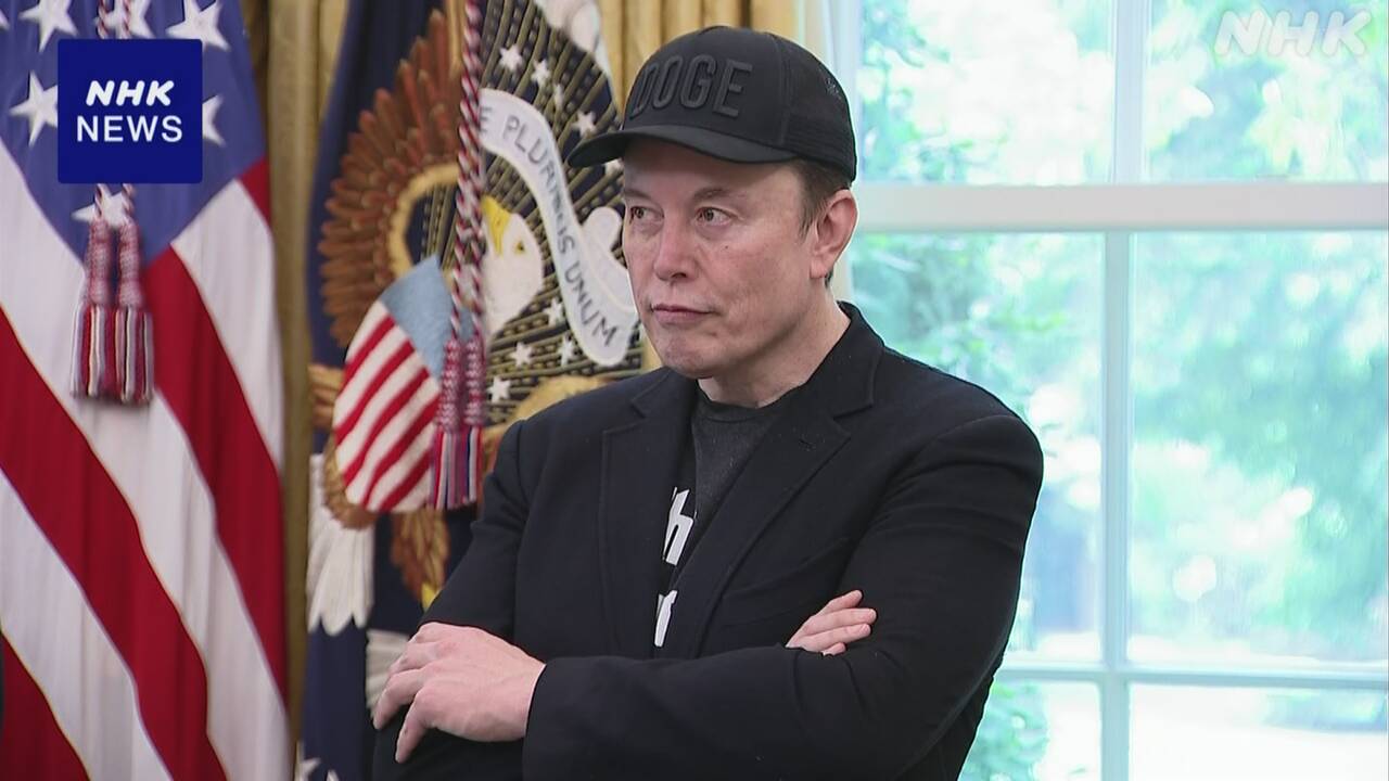 マスク氏-新党の賛否問うアンケート実施-トランプ氏けん制か-|-nhk
