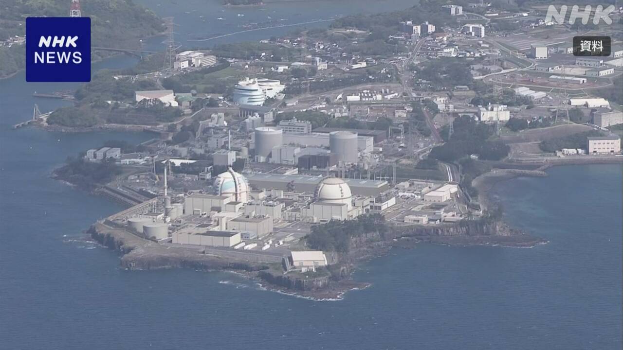 佐賀-玄海原発の敷地でドローン3機が飛行の情報-原子力規制委-|-nhk