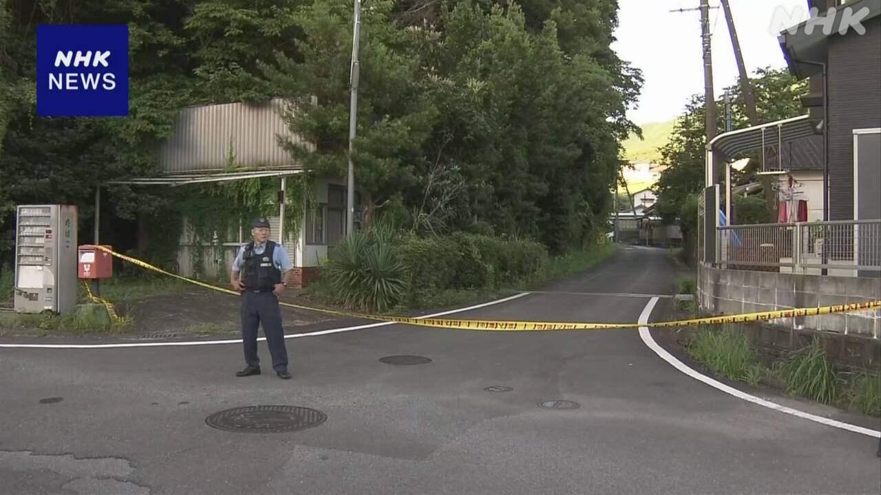 佐賀-親子死傷の事件-死亡した女性の首に深い刺し傷や切り傷-|-nhk