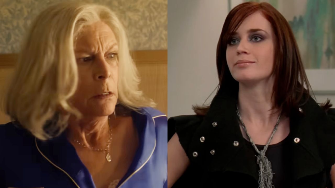 freakier-fridayのjamie-lee-curtisは、彼女のスタイルをコピーするためにdevil-wears-prada-2でエミリーブラントに少し色合いを投げました。私はファッションとドラマのためにここにいます
