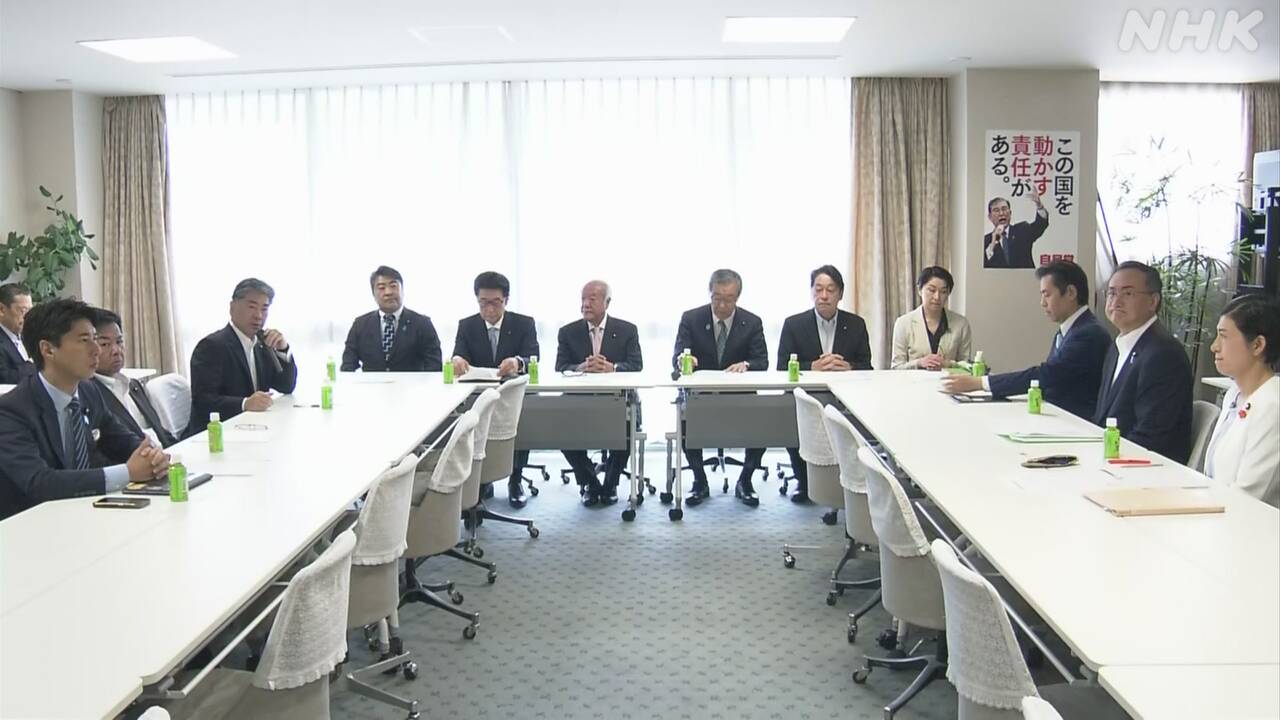 自民-参院選敗北受け「総括委員会」8月中に報告書まとめる方針-|-nhk