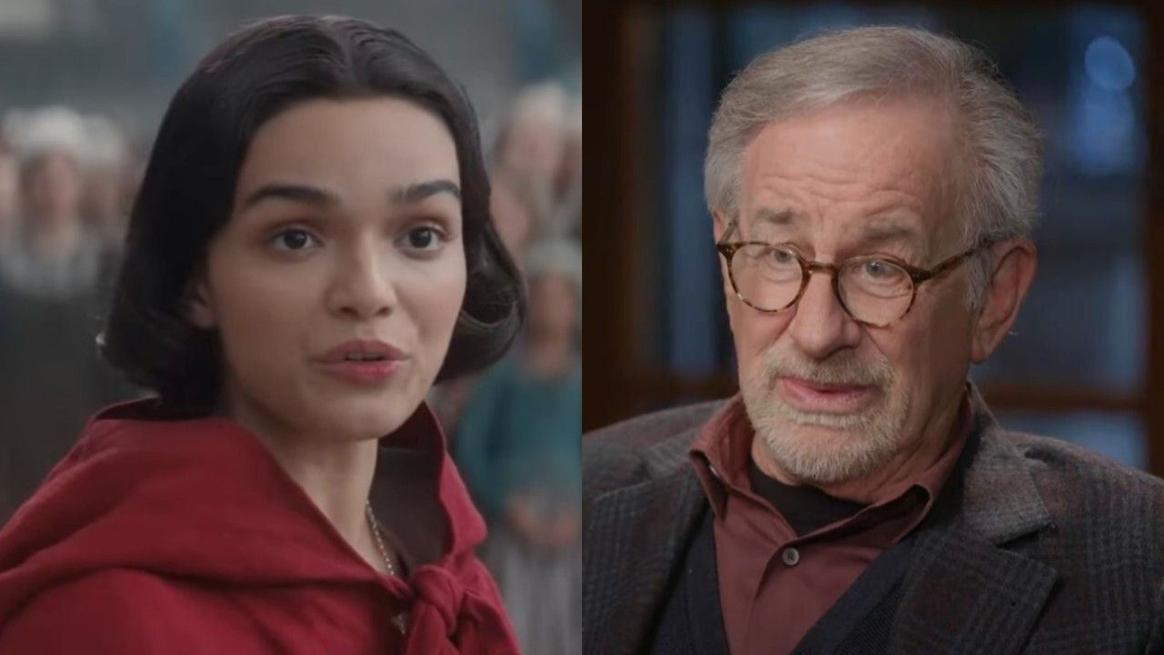 スティーブン・スピルバーグがウェストエンドのレイチェル・ゼグラーをサポートするために現れました（そして私はできます
