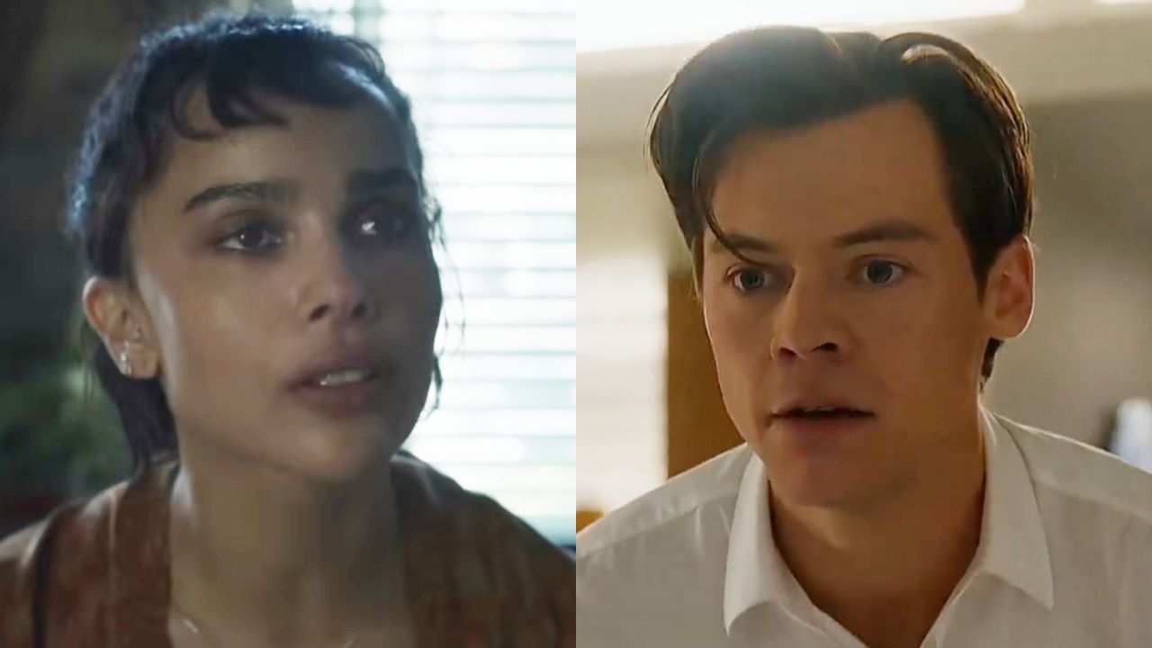彼が「オフライン」であるにもかかわらず、zoekravitzとharryのスタイルを外したファンは、彼らがそれをした理由を説明しています