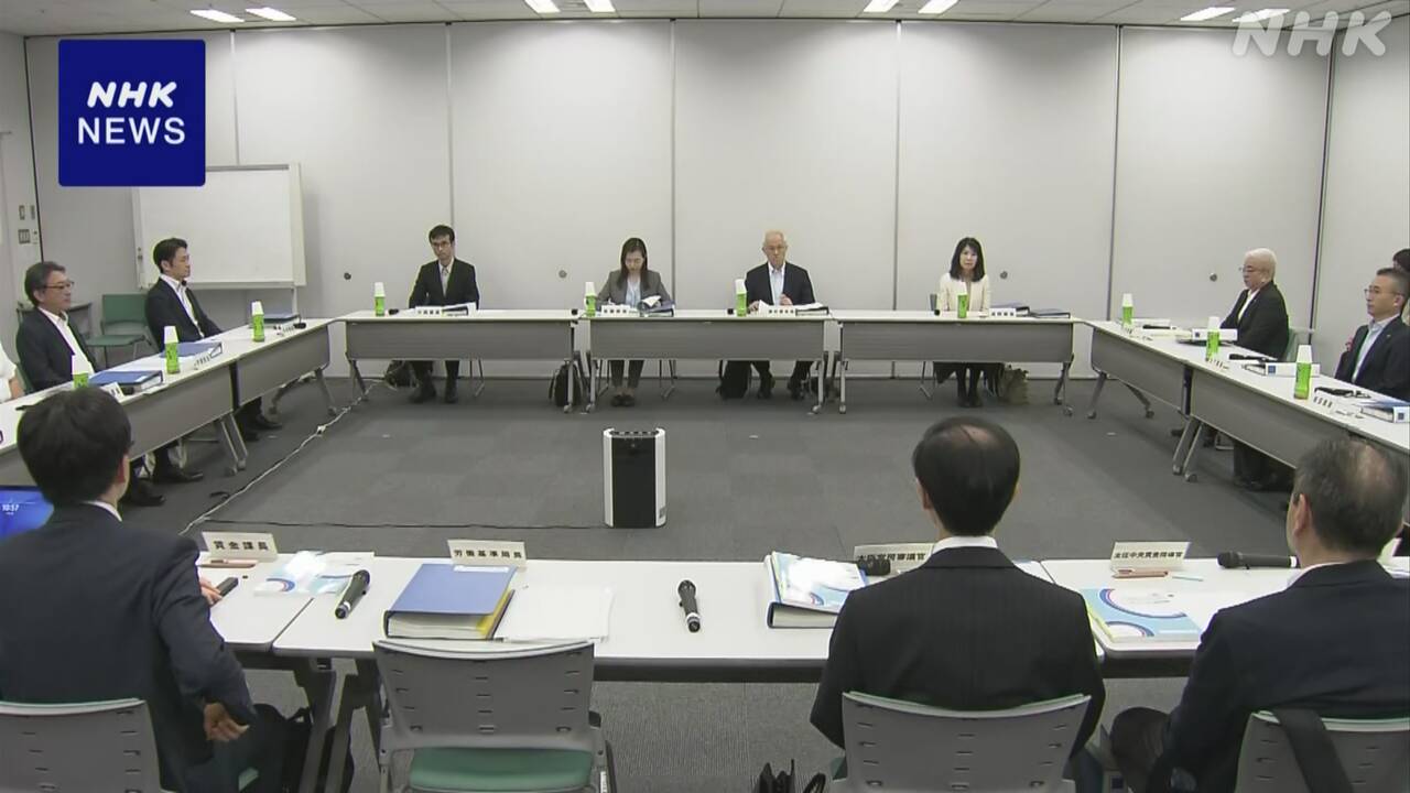 最低賃金-6％前後引き上げで議論も結論出ず-4日に改めて会合へ-|-nhk