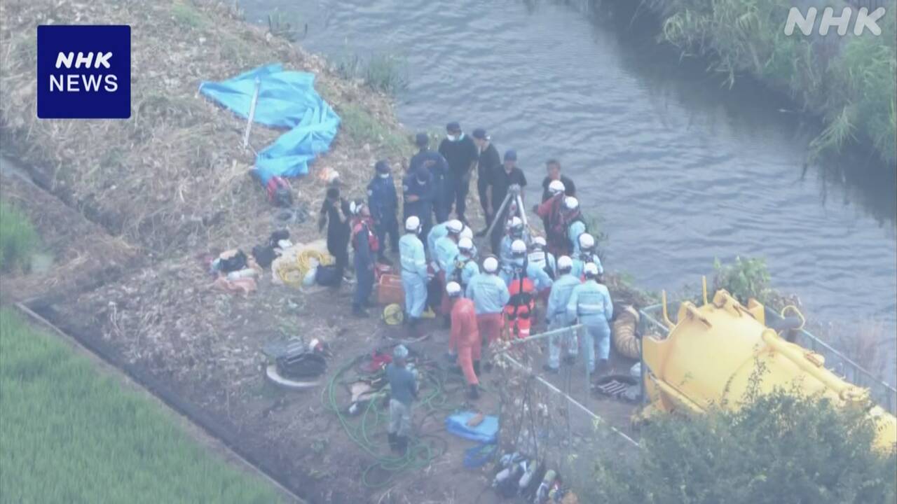 埼玉-行田-作業員4人がマンホールに転落-呼びかけも反応なく-|-nhk