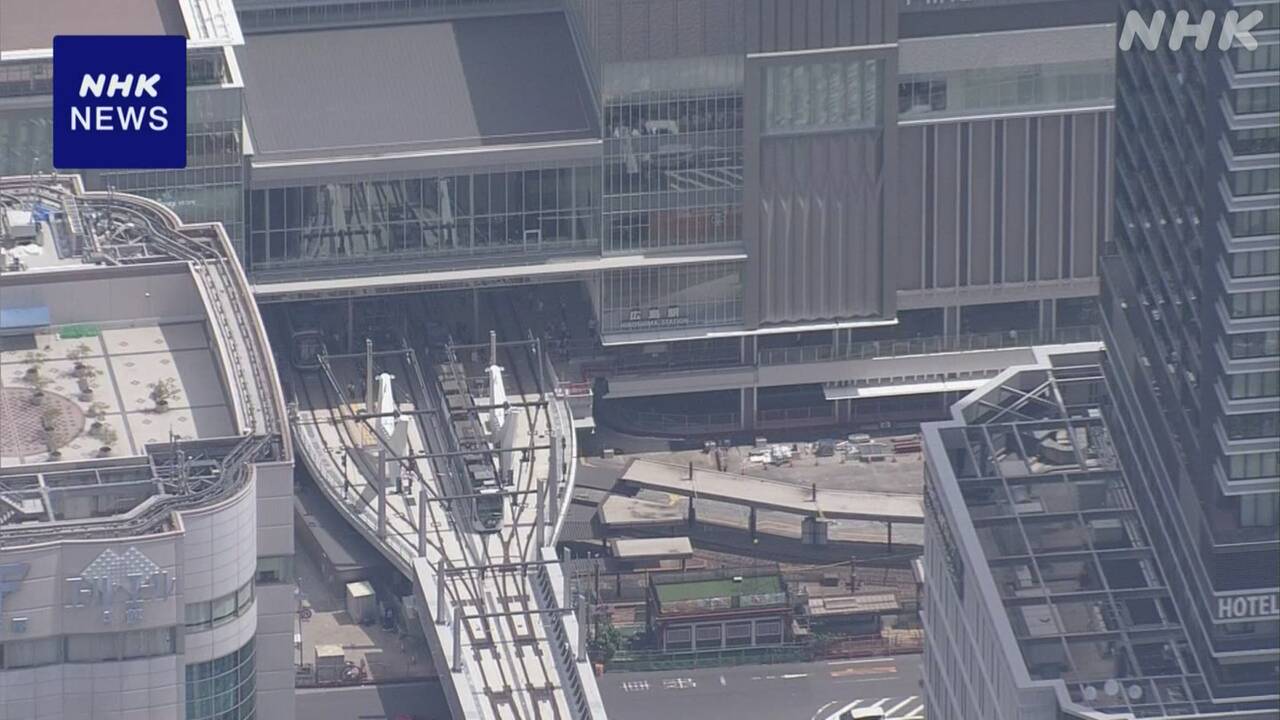 広島電鉄「駅前大橋ルート」開業-駅ビルに路面電車乗り入れ-|-nhk