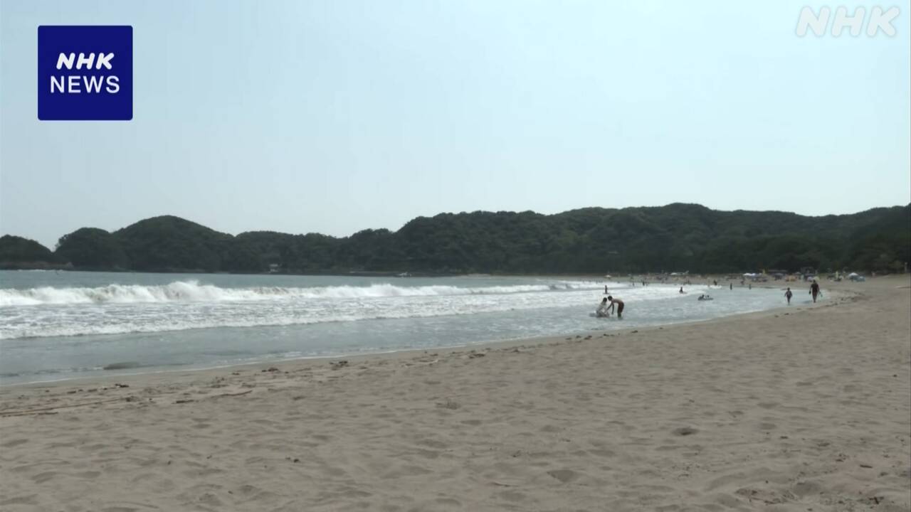 静岡-南伊豆町-海水浴場で60代男性が溺れ意識不明の重体-|-nhk