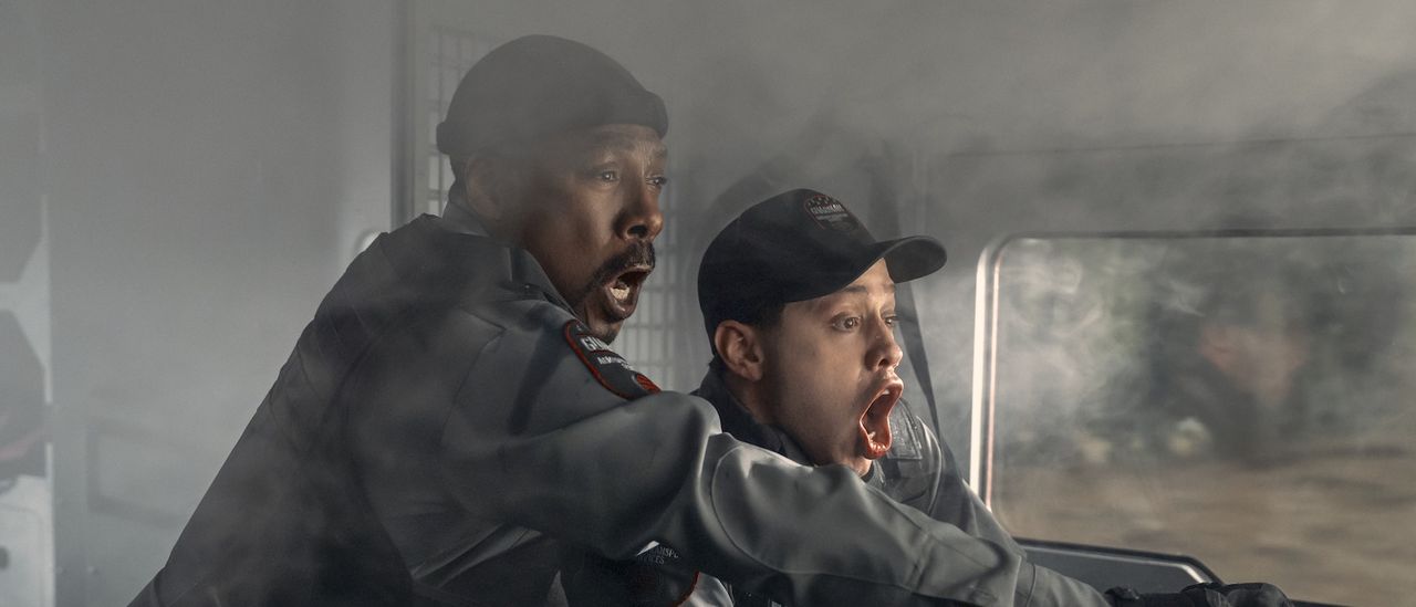 prime-video’s-the-pickup-review：eddie-murphyとpete-davidsonの強盗コメディに面白がっているよりもはるかに困惑しています