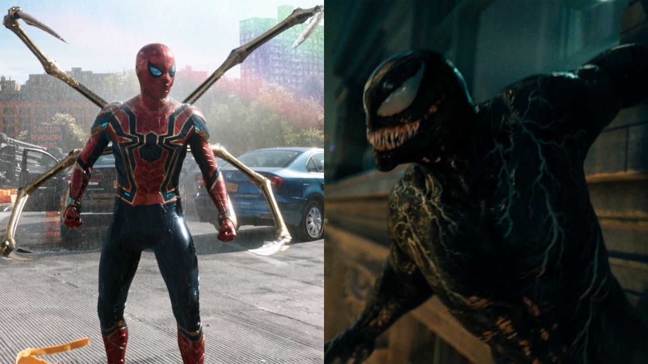 スパイダーマン：真新しいデイセットの写真は、可能な毒の参照を特徴としています（そして、ファンはそれが実際に何を意味するかを議論しています）