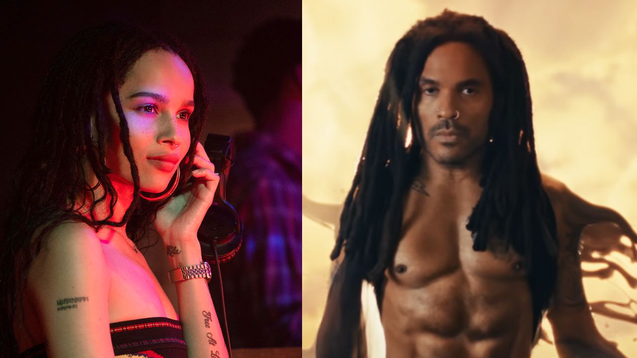 レニー・クラヴィッツは新しい写真で彼の6パックを披露し、彼の娘のゾエは面白いコメントを持っていました