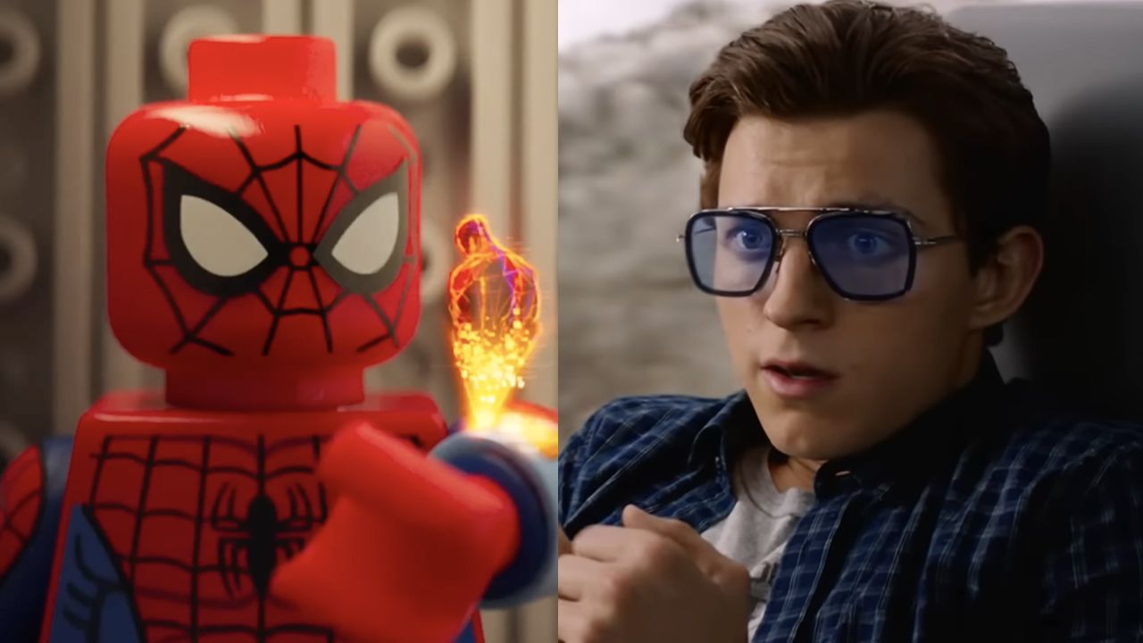 トム・ホランドはレゴの短編映画やそこではほとんど認識できません