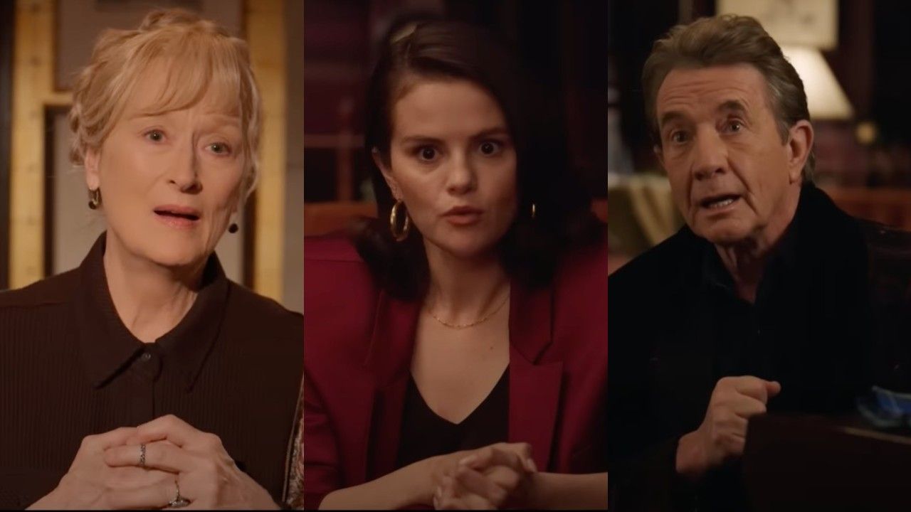 セレナ・ゴメスがエミー賞の間にマーティンショートテキストメリルストリープを見ることに対する愛らしい反応を見る