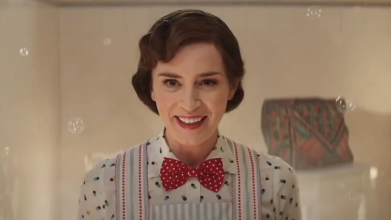 エミリー・ブラントは、ディック・ヴァン・ダイクが「みんな」(コリン・ファースを含む)を作った甘い方法を明らかにしますメアリー・ポピンズ・リターンズ・セットで叫ぶ