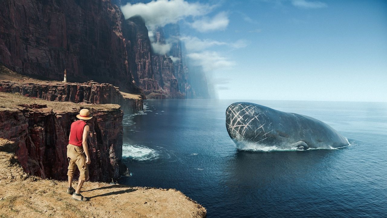 ワンピースシーズン2でラブーンを見ることができて興奮している、そしてサンジ俳優は巨大なクジラのセットで働くことについて公にした