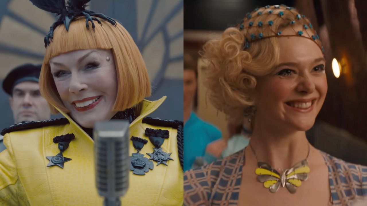 グレン・クローズの『ハンガー・ゲーム』映画の変身シーンを見て衝撃を受けた、そしてエル・ファニングのリアクションが大好き