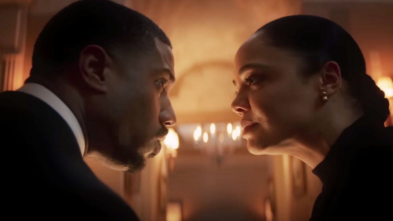 テッサ・トンプソンがマイケル・b・ジョーダンのカップルセラピーに行って学んだことについてのワイルドな話を語る