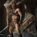 ニコラス・ガリツィンがヒーマン・アーマーの着用と撮影を比較しているのを見なかった