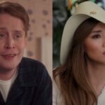 マコーレー・カルキン、婚約者のブレンダ・ソングがレザーのカットアウトドレスの写真をシェアしたら5文字の反応