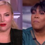 『ビュー』のゲスト司会者シェリル・アンダーウッドがオンエアの小道具を与えた後、メーガン・マケインはどう反応したか